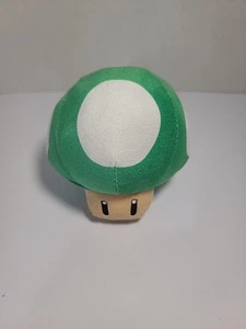 Nintendo Super Mario Bros - 1UP grüner Pilz weiches Plüschtier 5 Zoll Stofftier Spielzeug - Bild 1 von 4