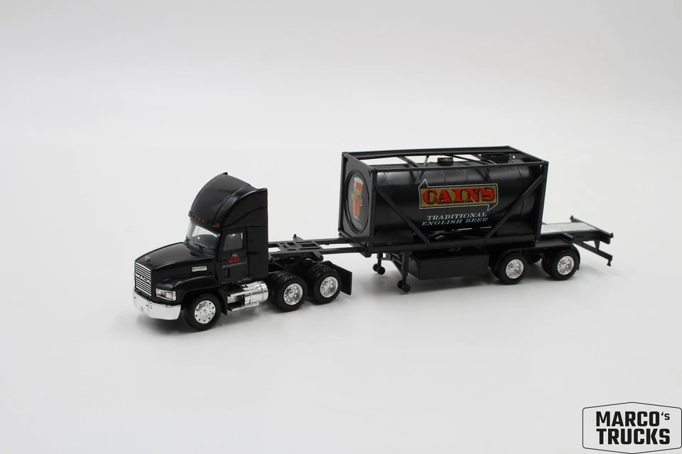 Herpa MACK CH600 Container Semi-Trailer "Cains English Beer" 1:87 /H22340 - Image 1 of 1