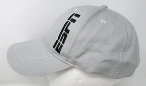ESPN Mütze verstellbar grau mit schwarzem gesticktem Logo K-Products OSFA - Bild 1 von 8