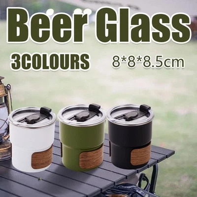 Camping Cup Water Cup Portable Coffee Cup Beer Mug for Outdoor Hiking Picnic - image 1 of 4