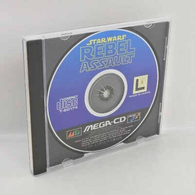 Mega CD STAR WARS REBEL ASSAULT No Instruction 0950 Sega mcd - Image 1 of 4