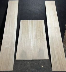 BIRDSEYE HARD ROCK MAPLE BACK AND SIDES SET FOR PARLOR - Picture 1 of 6