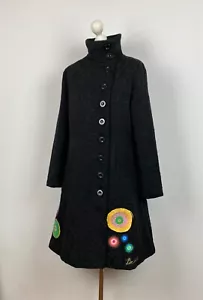 DESIGUAL Damen Trenchcoat Jacke 65% Polyester 30% Baumwolle 5% Viskose Gr. 44 - Bild 1 von 7