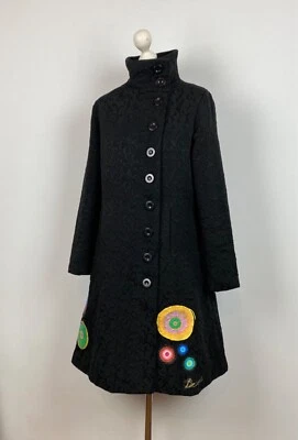 DESIGUAL Mujer Gabardina Chaqueta 65% Poliéster 30% Algodón 5% Viscosa Talla 44 Foto 1 de 4