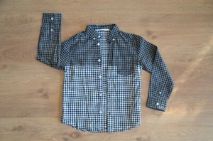 Hemd Langarmhemd kariert 122 H&M - Bild 1 von 9