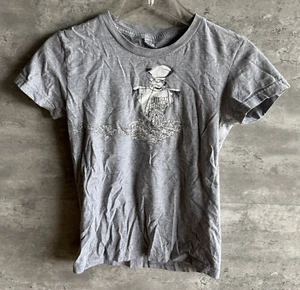 Vintage 2005 Heavy Medals by Nick Mahony Gray Cotton Blend Tshirt Size M USA - Picture 1 of 7