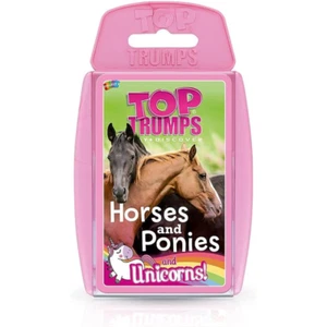 Top Trumps Cards Game - Horses And Ponies And Unicorns - Picture 1 of 6
