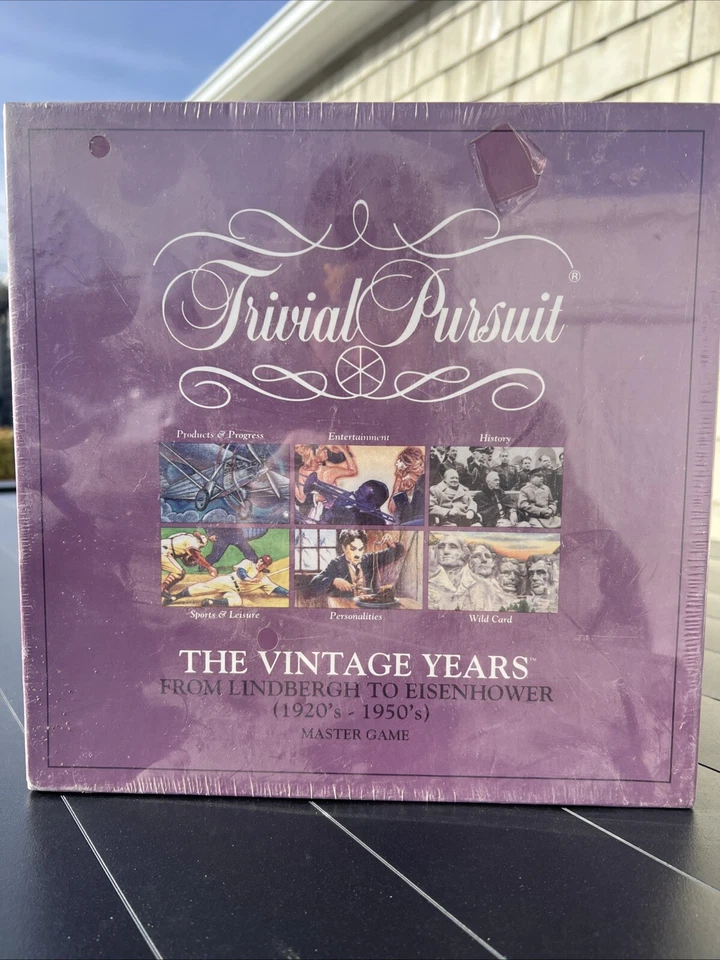 Brand New Sealed Trivial Pursuit The Vintage Years Master Game 1920s-1950s - Image 1 of 1