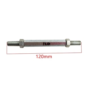 Varilla de amarre de dirección para motocicleta M8 120 mm/4,72" para ATV cuádruple ciclomotor moto - Imagen 1 de 6