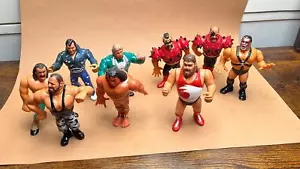 Vintage Wrestling Action Figures | Lot of 10 | WWF / Good - Fair condition - Picture 1 of 9