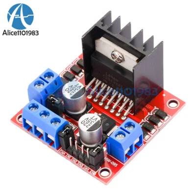 Dual H Bridge DC Stepper Motor Drive Controller Board Module L298N For Arduino