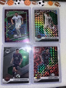 2022 Mexico world cup lot | Hector Herrera Purple Optic /99 | Gerardo Arteaga RC