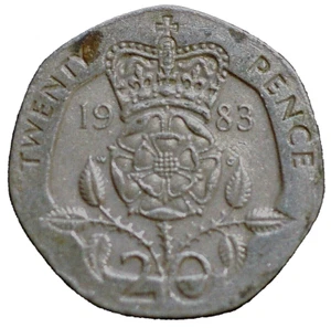 Great Britain 20 Pence 1983 KM# 931 - Picture 1 of 2