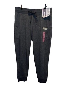 Earth Yoga XXL Women’s stretch Fleece Zen Sweatpants GREY - Bild 1 von 3