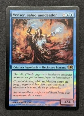 MTG Magic The Gathering SPANISH Venser, Shaper Savant Future Sight - NM - FOIL - Image 1 of 2
