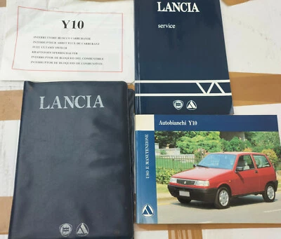 Libretto uso e manutenzione Autobianchi Y10 1994 - Immagine 1 di 2