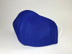 Extra Protective(4 Layers) Fabric Face Mask.Handmade in USA.Washable(Royal Blue) - Picture 1 of 7