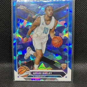 2023-24 Topps Chrome Sapphire #172 Amari Bailey RC - Charlotte Hornets - Picture 1 of 2
