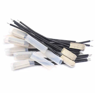 KSD9700 Thermal Thermostat Temperature Control Switch NC/NO 5A 15°C~150°C Sleeve - Image 1 of 4