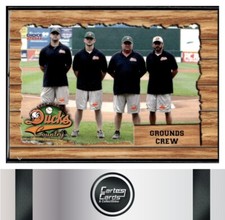 Grounds Crew 2011 Choice Long Island Ducks #34 Long Island Ducks