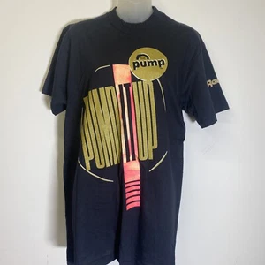 Vintage 90s Reebok Insta The Pump Pump It Up Promo T-Shirt sz Large - Bild 1 von 11