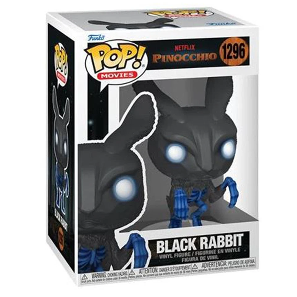 Виниловая фигурка Пиноккио POP Black Rabbit FUNKO Netflix НОВАЯ В НАЛИЧИИ - Изображение 1 из 1