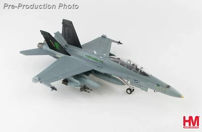HM McDonnell Douglas F/A-18D Hornet Green Knights 1/72 diecast plane model - Image 1 of 4