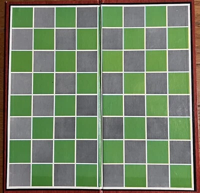 Cardboard chessboard. Colors designed to protect eyes. 13x13” - Image 1 of 2