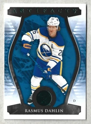 🏒 2023-24 Rasmus Dahlin Buffalo Sabres Upper Deck Artifacts Turquoise #26 NHL  - Image 1 of 2