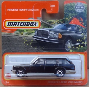 Matchbox 2022 - Mercedes Benz S123 Station Wagon - latest release gloss black - Picture 1 of 4