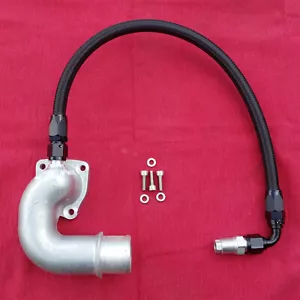 Cummins 24 Valve 6BT Diesel 5.9L & 6.7 cooling system water bypass kit Black - Picture 1 of 7