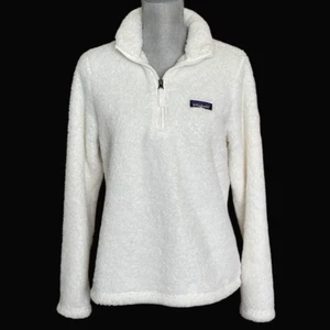 Patagonia Los Gatos Pullover - Größe M - 1/4 Zip weiß Pullover - Bild 1 von 10