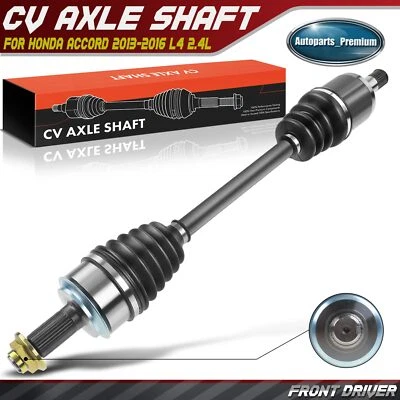 Conjunto de eixo dianteiro esquerdo driver CV para Honda Accord 2013 2014 2015 2016 L4 2.4L - Imagem 1 de 4