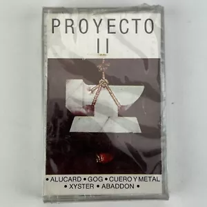 RARE!! SEALED - Escuadrón Metálico Proyecto Dos - 1991 Heavy Metal Cassette MEX - Picture 1 of 3