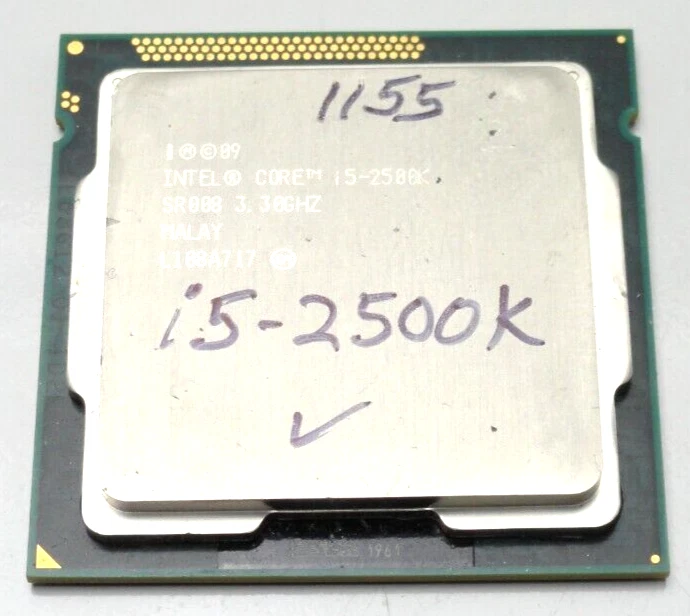 Intel Core i5-2500K 3.30 GHz Quad-Core SR008 CPU Processor LGA 1155 - Image 1 of 1