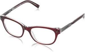Occhiali da vista donna Dsquared2 DQ5140 071 bordeaux rettangolari 51-18-140 mm bordo intero - Foto 1 di 8