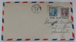 Buffalo New York October 13 1933 airmail cover - Picture 1 of 2