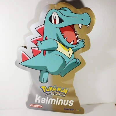 Nintendo Kaiminus Pokemon Gold & Silver Game Boy Color 2001 Promo Standee POS - Image 1 of 4