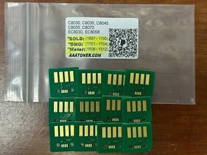 12 Toner Chip für Xerox C8030 C8035 C8045 C8055 C8070, EC8030, EC8056 Refill - Bild 1 von 2