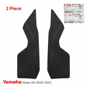 Pair Rubber Foot Mat For Yamaha Nmax 155cc 2020 - 2023 - Imagen 1 de 9