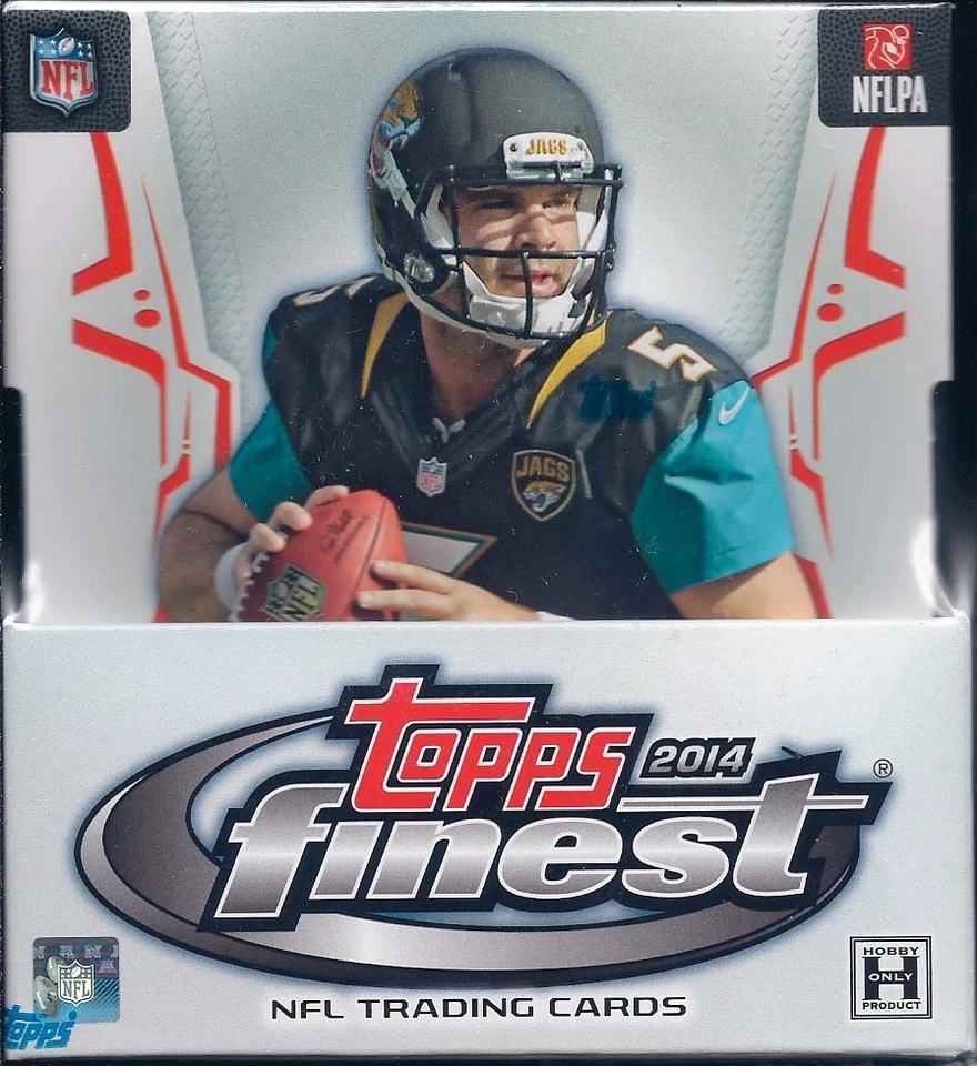 2014 TOPPS FINEST FOOTBALL FACTORY SEALED HOBBY BOX - Image 1 of 1