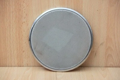 DOOR SPEAKER GRILLE / COVER (DOVE GREY / CHROME RIM) - Jaguar X-Type 2003-2010 - Image 1 of 4