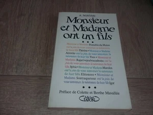 MONSIEUR ET MADAME ONT UN FILS / A. NONYME - Picture 1 of 3