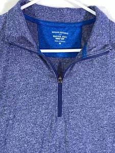 Banana Republic Quick Dry Half Zip Pullover Mens Size Medium - Picture 1 of 10