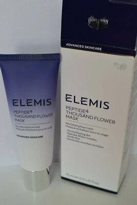 BNIB Sealed Elemis Peptide4 Thousand Flower Mask 75ml RRP £37 - Image 1 of 2
