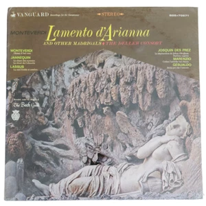 MONTEVERDI: LAMENTO d'ARIANNA, DELLER CONSORT, FACTORY SEALED LP - Picture 1 of 2