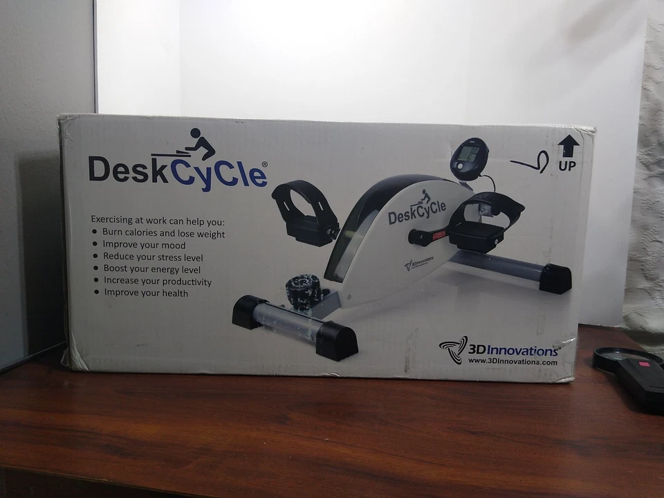 DeskCycle Under Desk Bike Pedal Exerciser | Brand New Sealed In Box - Image 1 of 4