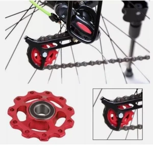 2 PC MTB BIKE 11T SEALED BEARING JOCKEY WHEEL REAR DERAILLEUR PULLY GUIDE WHEEL! - Picture 1 of 2