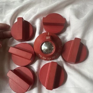 Vulcan Thermostat Knob And 6 Knobs - Picture 1 of 7