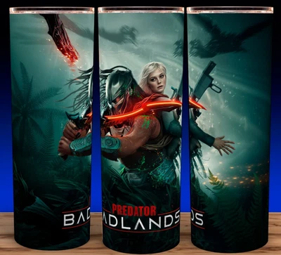 Taza de película Predator Badlands vaso 20 oz con tapa y pajita Foto 1 de 3